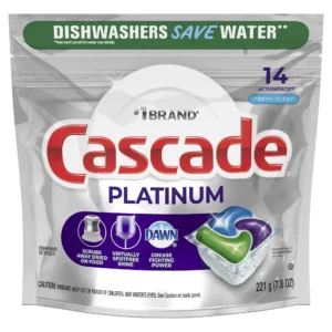 Cascade Platinum Dishwasher Detergent Pods